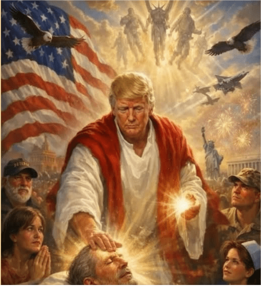 Donald Trump et Jésus Christ